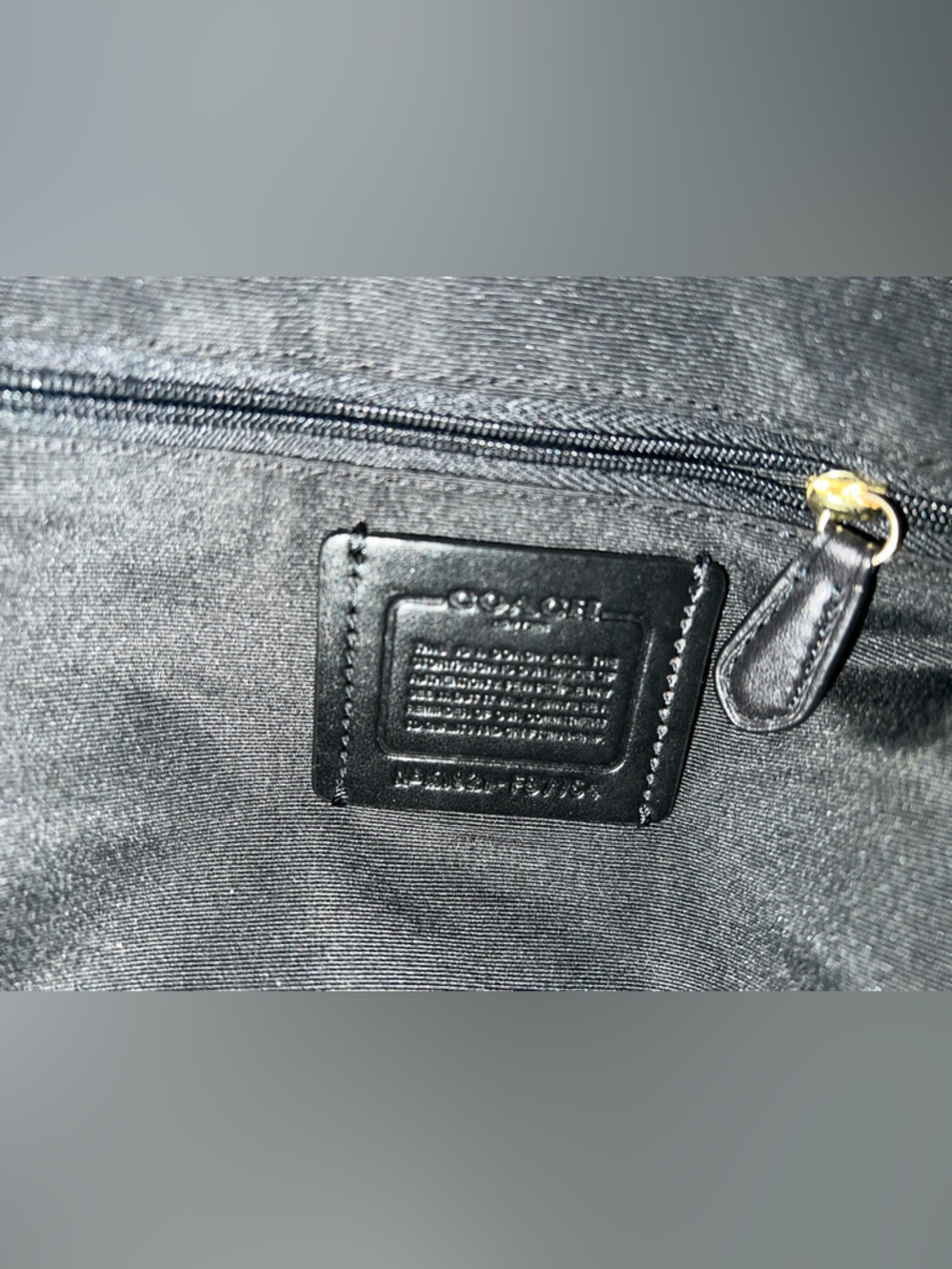Authentic Coach Leopard Print Mini Backpack - Tan, Black & Brown - Picture 7 of 10